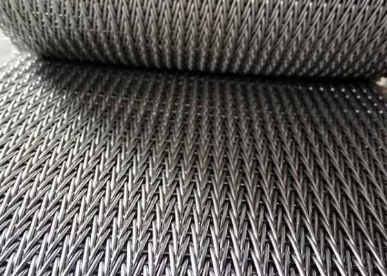 High Temperature Resistance 310 Mesh Conveyor Belt Cord Weave For Sintering Furnace