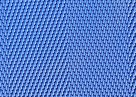 Blue Polyester Mesh Belt Acid And Alkali Resistant Sample Available