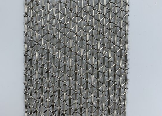 Stainless Steel Decorative Mesh Durable Structure Elegant Woven Metal Decorative Mesh