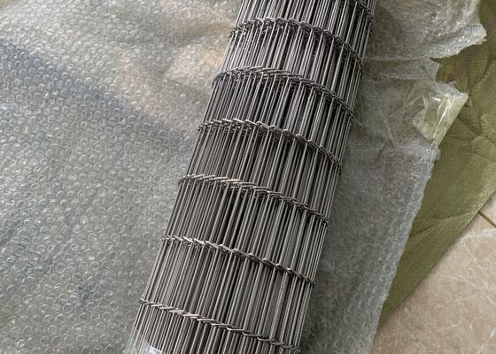 Corrosion Resistant 316 Stainless Steel Conveyor Belt for Snack Production Line