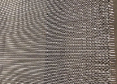 Cooling System 304 Stainless Steel Balanced Weave Conveyor Belt