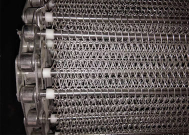 Custom made stainless steel 304 conveyor belt for conveying and drying food