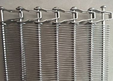 Food Garde Bread Fermentation 316L Stainless Steel Spiral Mesh Belt