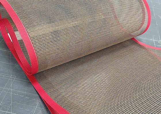 양탄자 매트를 위한 방열 Uv 건조기 Ptfe 테플론 메시 컨베이어 벨트