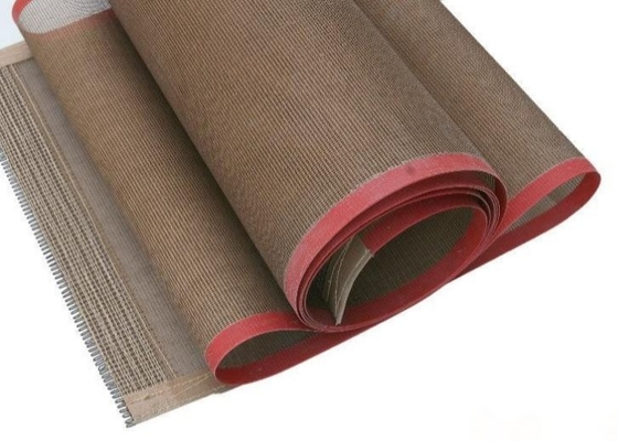 4.3m에 대한 코팅 섬유 유리 개방 메쉬 식품 등급 Ptfe 컨베이어 벨트 30 센티미터