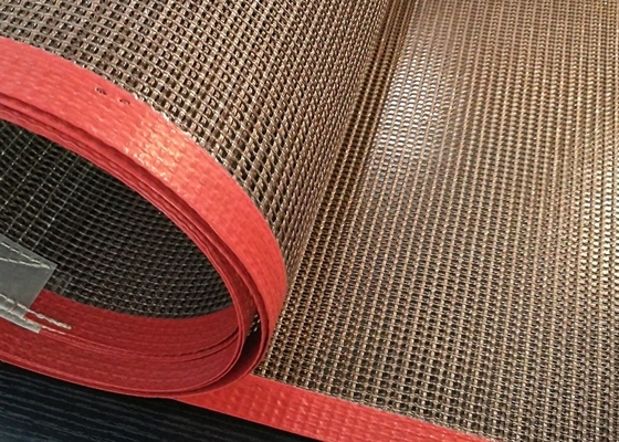 내산성 PTFE 메시 벨트, 건조를 출력하기 위한 비 스틱 PTFE 컨베이어 벨트