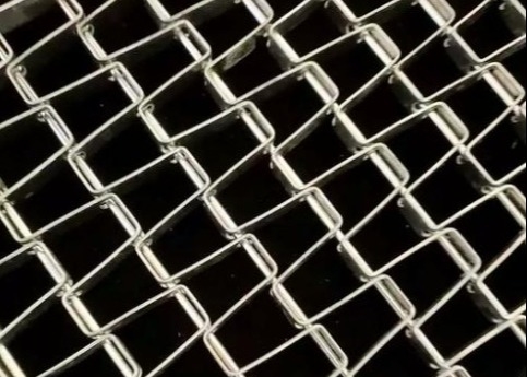 무거운 부하 304 스테인리스 스틸 평면 철 Honeycomb Mesh 벨트