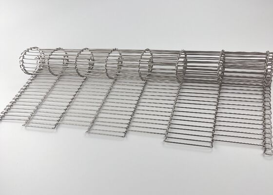 316 스테인리스 철망사 편평한 코드 컨베이어 Belt/Ss 철사 벨트
