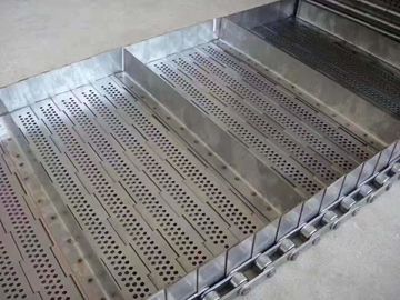관통되는 판 컨베이어 벨트 최고 탄소 강철 보호는 폭 300-2000mm를 좌절시킵니다
