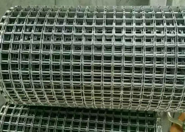 편평한 철망사 벨트, stainles 살균제를 위한 강철 컨베이어 벨트 장수 시간을 금속을 붙이십시오