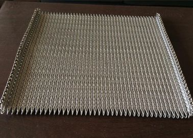 금속 열처리 오븐을 위한 스테인리스 금속 Cordweave 합성 공정한 벨트