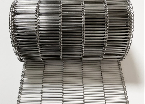 편평한 철망사 벨트를 굽는 600mm 폭 음식 급료 도넛