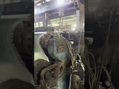 포장용 종이 제조에 사용되는 2개와 3개 겹의 폴리에스터 정사각형 구멍 띠